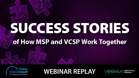 Success Stories Webinar Thumbnail - YouTube MSPs and VCSPs webinar