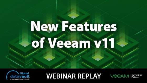 New features of Veeam v11 Webinar Thumbnail New features of Veeam v11 webinar