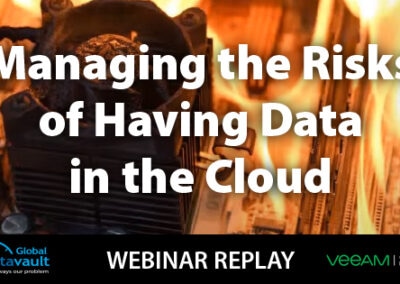 Managing the Risk of Having Data in the Cloud