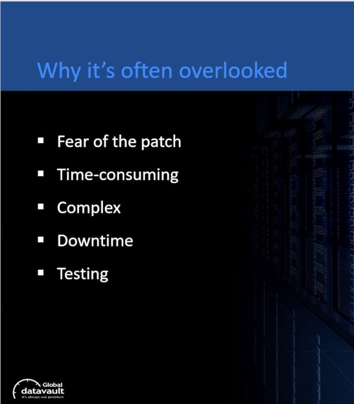 Fear of the Patch