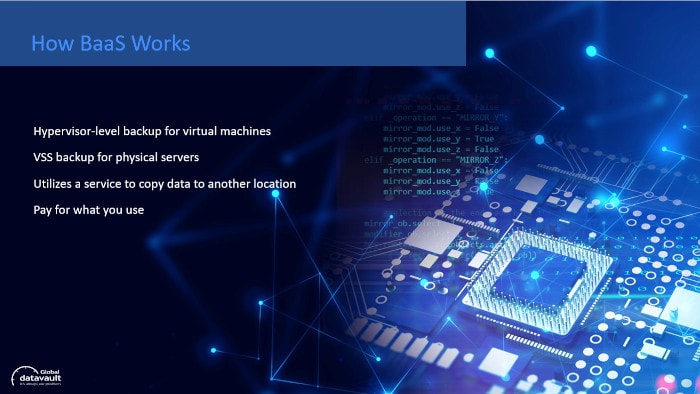 How BaaS works