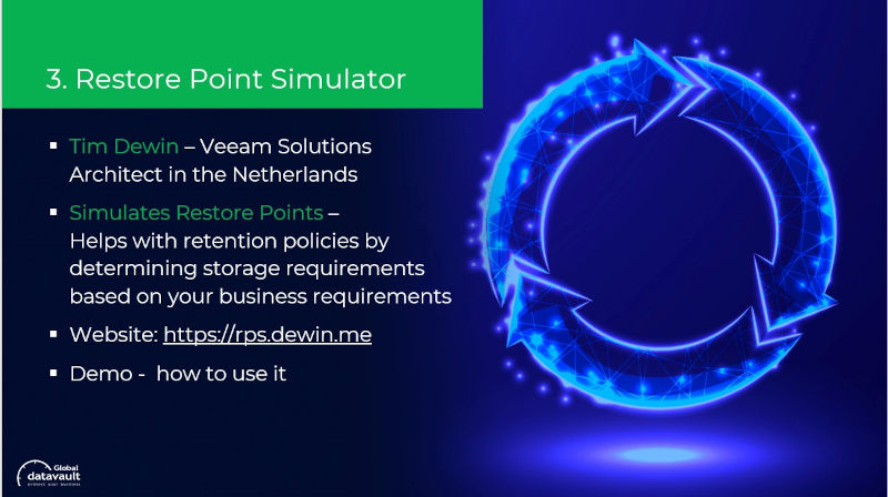 Restore Point Simulator