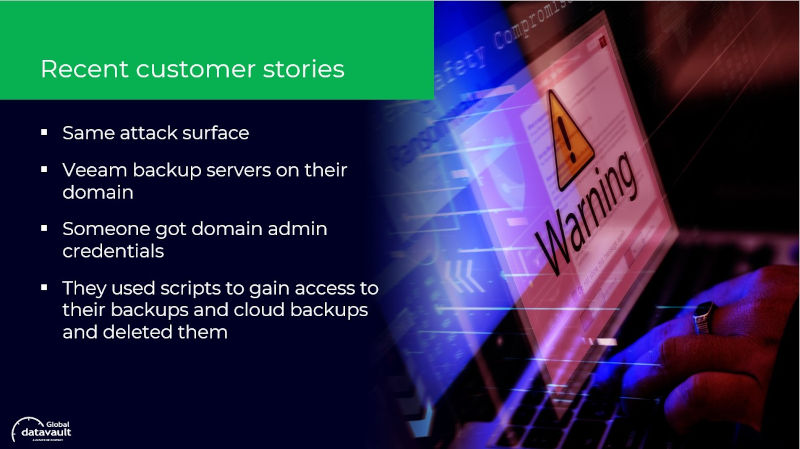 ransomware customer