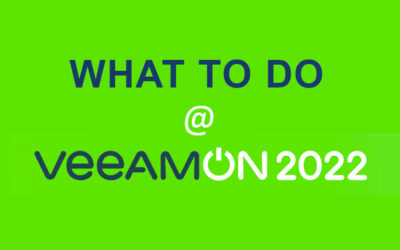 VeeamON – What to Do?!?!