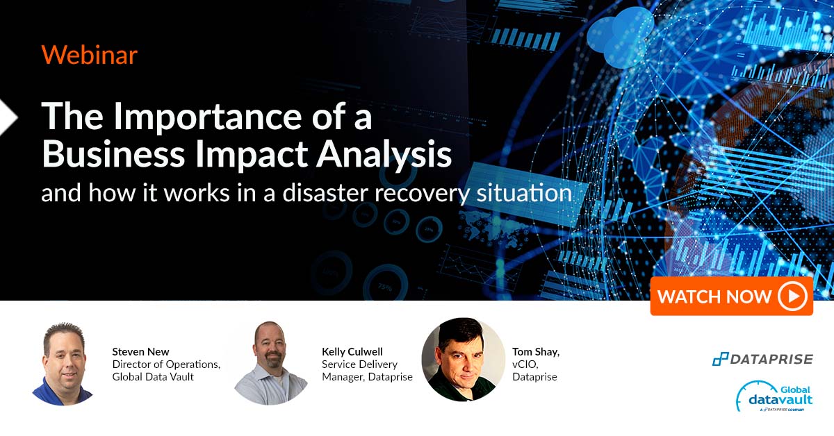 The importance of a Business Impact Analysis The importance of a Business Impact Analysis